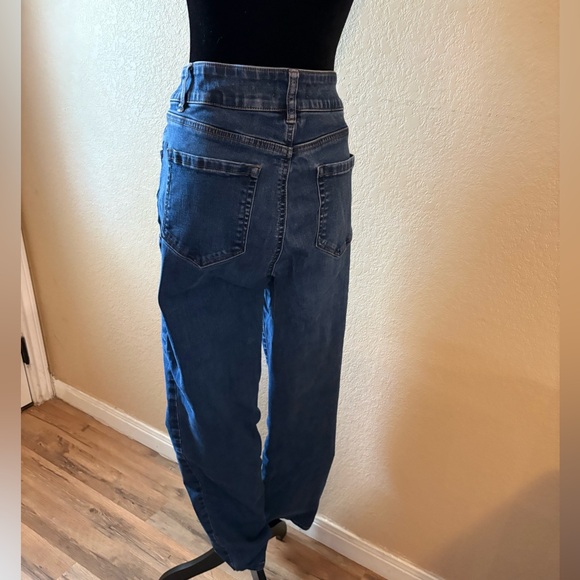 Lane Bryant Dark Blue High-Rise Jeans - Picture 5 of 8